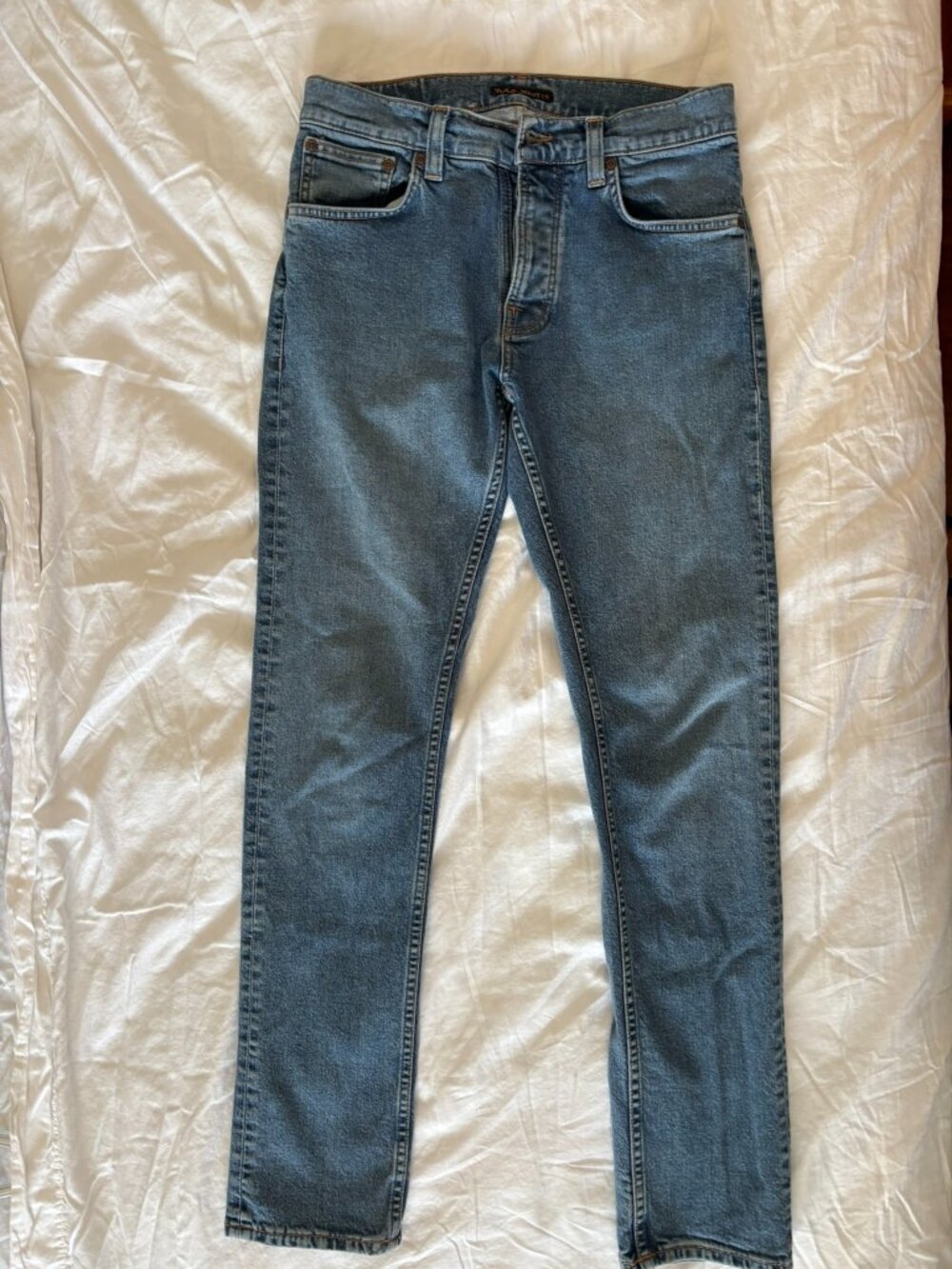 Nudie Jeans Grim Tim Broken Faded W31 L32 Jeans